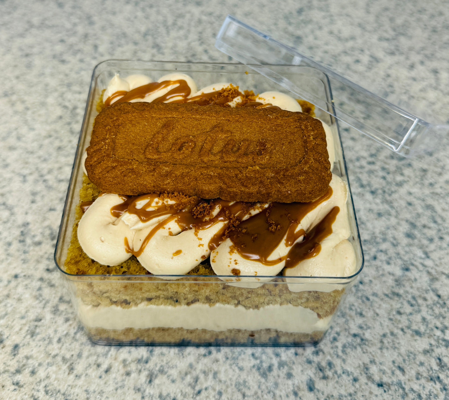 Cookie Butter Cake Cup
