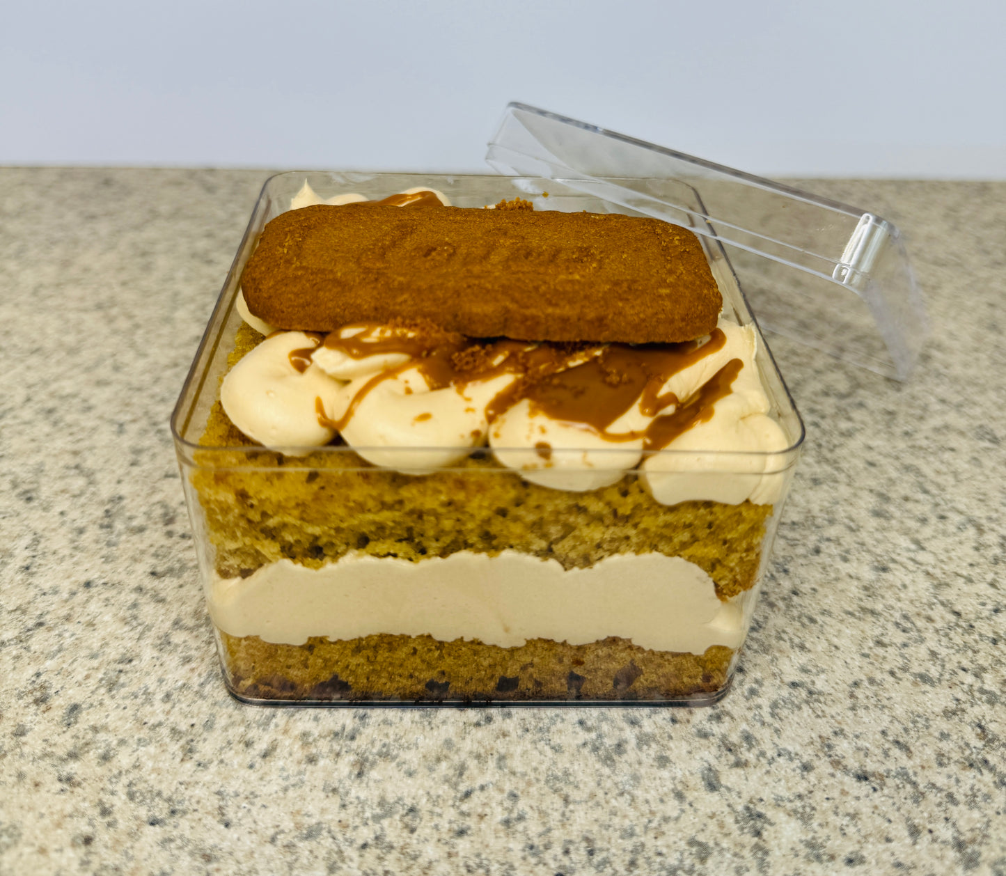Cookie Butter Cake Cup