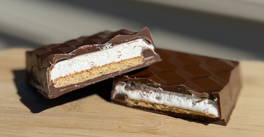 S’mores Stuffed Chocolate Bar